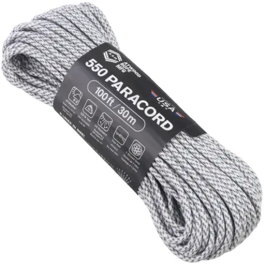 Шнур Paracord 550 Atwoodrope 100ft (Arctic camo)