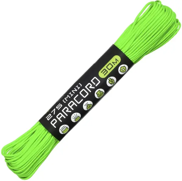 Паракорд 275 (мини) Cord nylon 30м RUS Lime