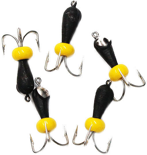 Черт черный с 2 коронками и бисером 10х2мм 1323R