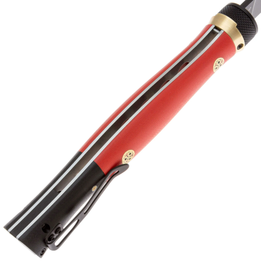 Нож склад. Кабальеро-01 красн. G10 D2 №1