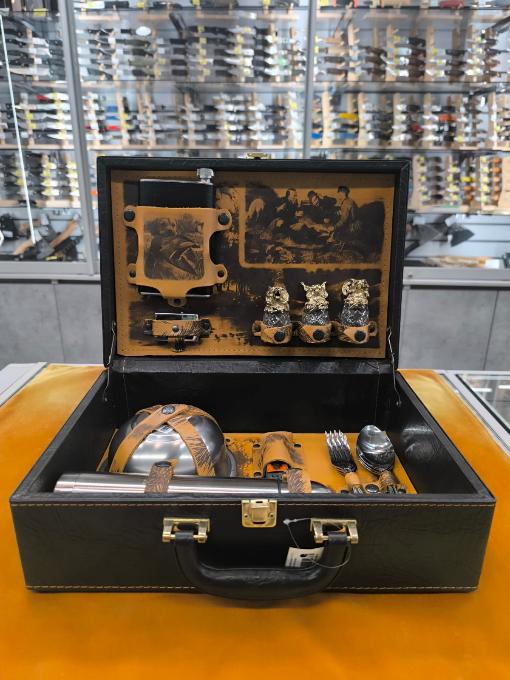 Набор подарочный 015-3 (рыжая кожа)