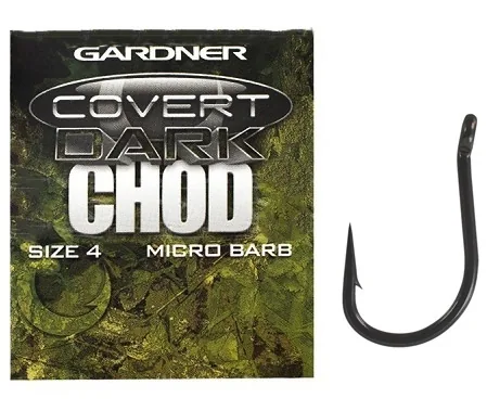 Крючки карповые Covert Dark Chod Hook  №1
