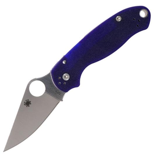 Нож складной Spyderco Para 3 CPM S110V G-10 Dark Blue, C223GPDBL