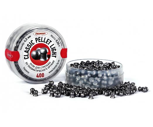 Пуля пневм. Люман Classic pellets Light 4,5 мм, 0,56 г (400 штук) №1