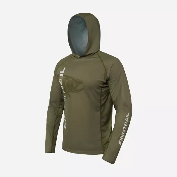 Лонгслив  Finntrail Wave Big Fish 6609 Khaki