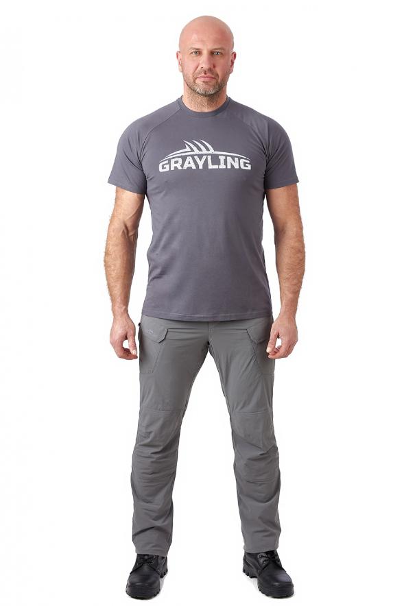 Футболка Grayling (хлопок, графит) №2