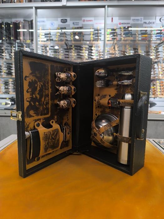 Набор подарочный 015-3 (рыжая кожа) №2