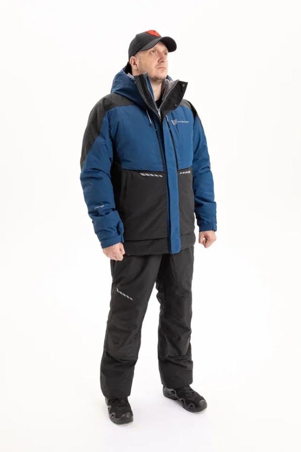 Костюм Rubicon -15С черный/синий