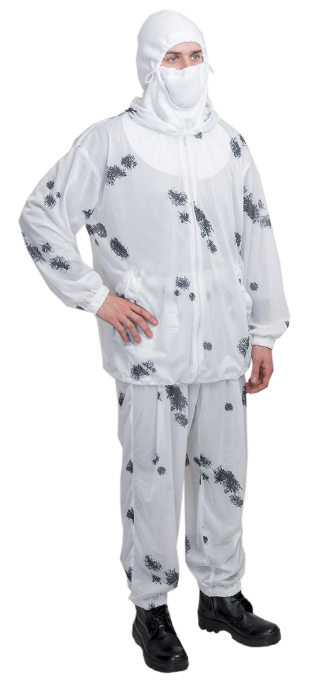 Костюм маскировочный Метелица (таффета/клякса) (44-54)