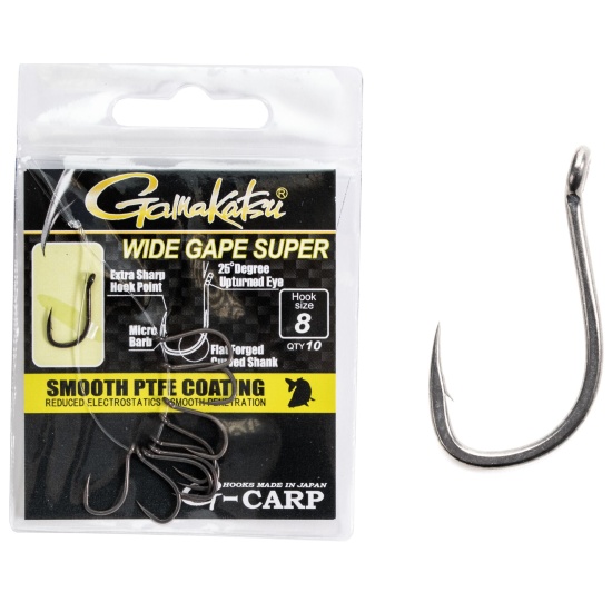Крючок Gamakatsu G-Carp Wide Gape Super