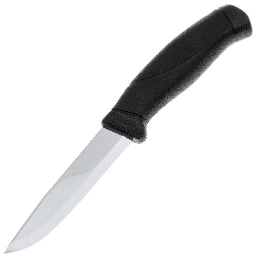 Нож Morakniv Companion Black, нержавеющая сталь, черный