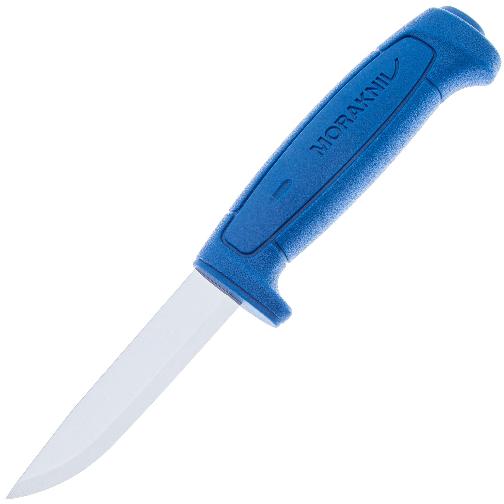 Нож Morakniv Basic 546, нержавеющая сталь, синяя ручка