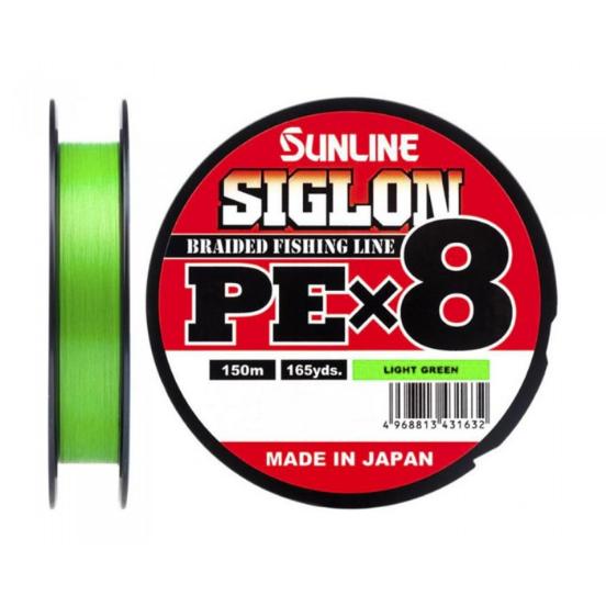 Шнур Sunline Siglon PEx8 150м Light Green