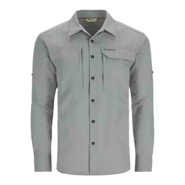 Рубашка Simms Guide LS Shirt, Cinder