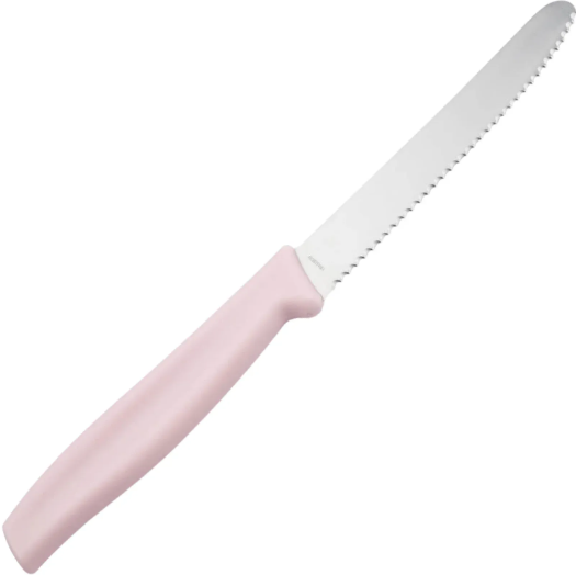 Нож с фиксир. Sandwich Knife Pink, рукоять полимер розовый №1