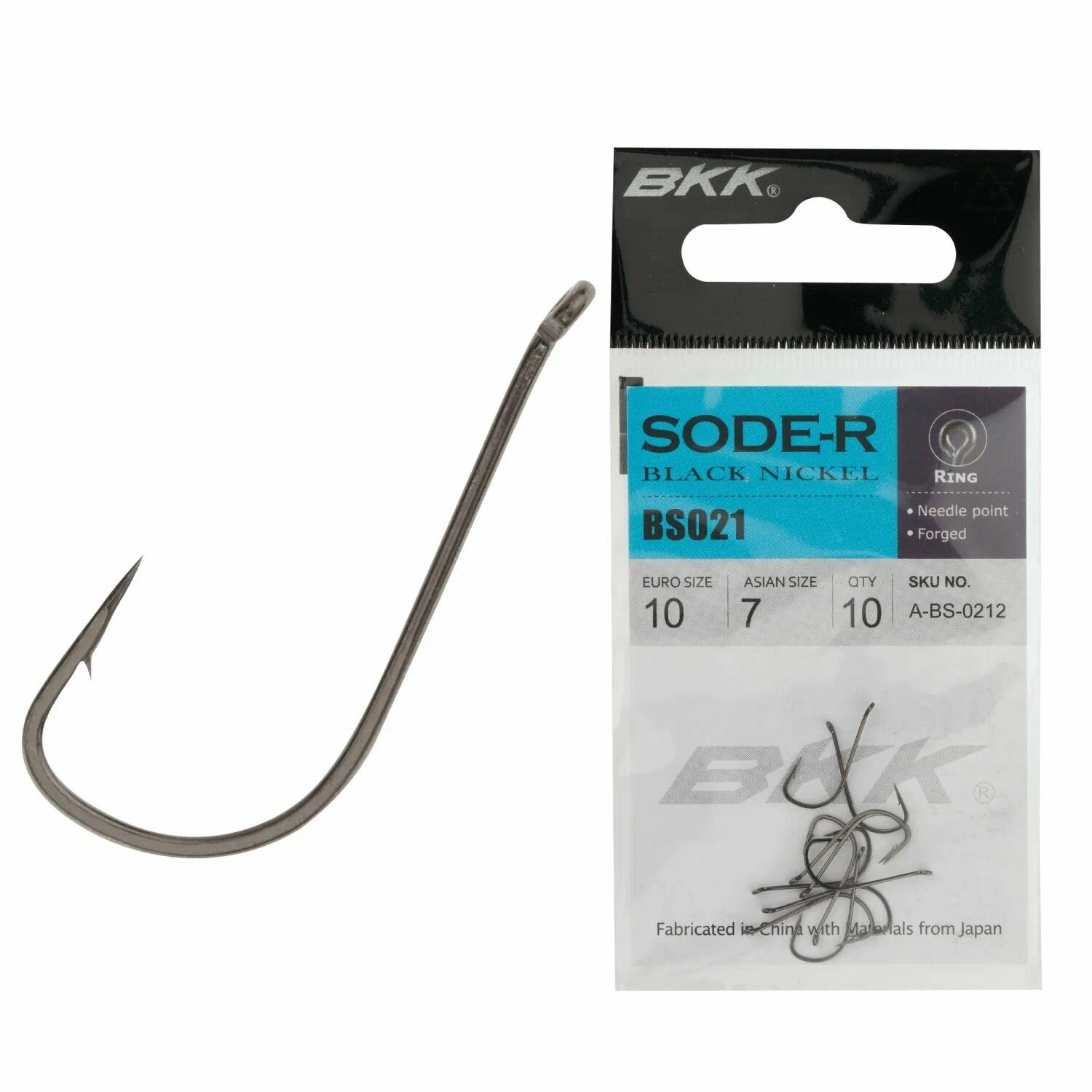 Крючок одинарный BKK Sode-R Dimond