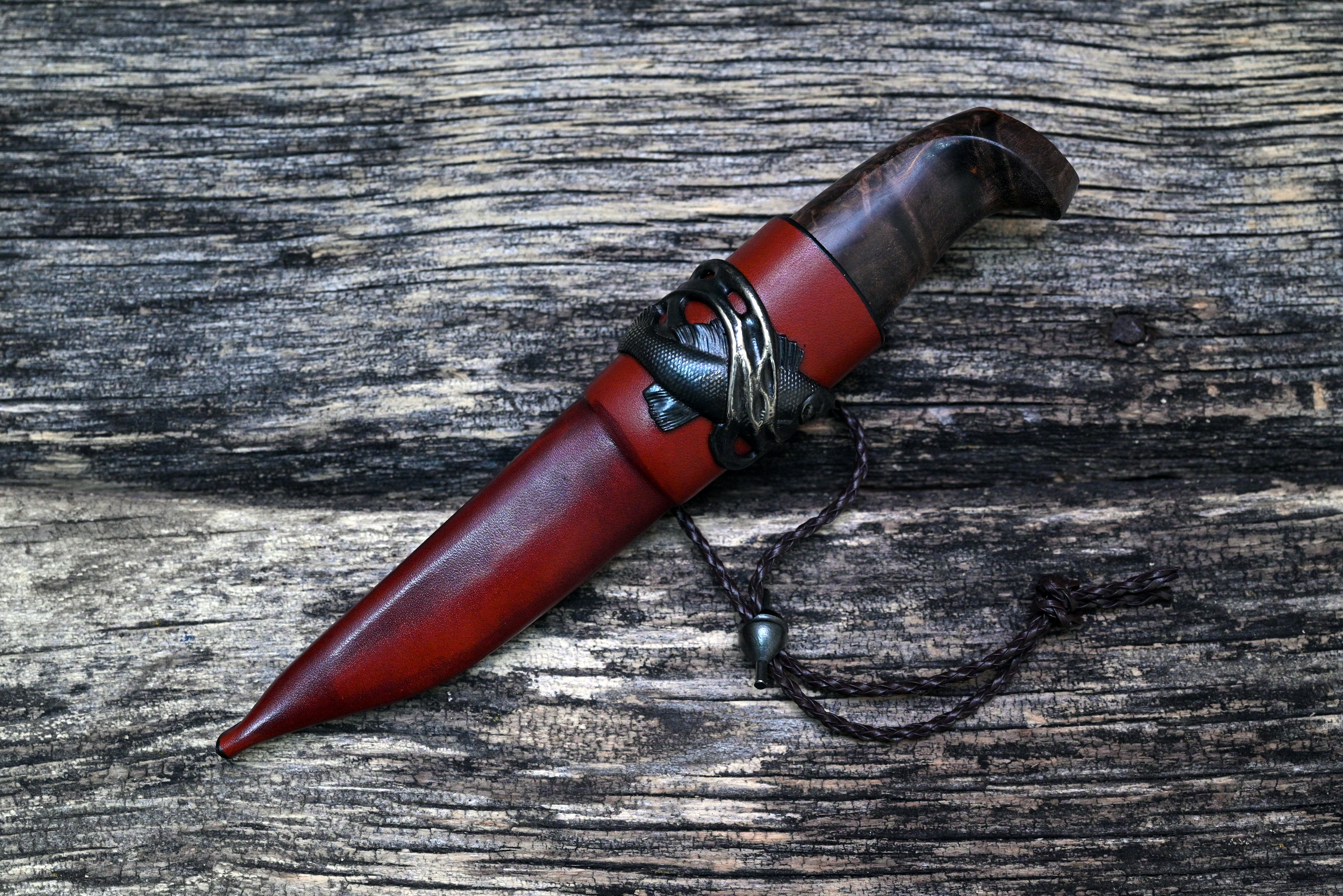 Нож Финка Карп D2 №4