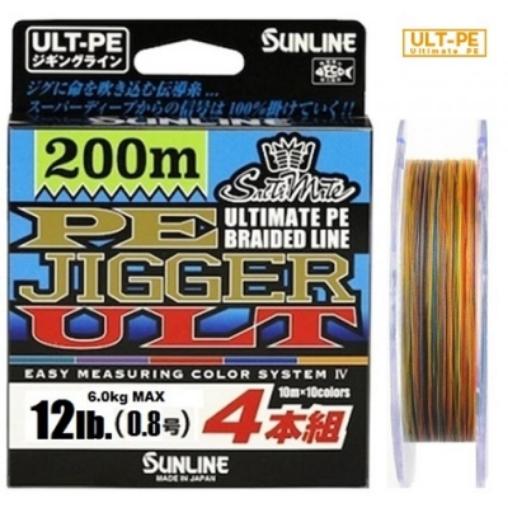 Шнур Sunline PE Jigger ULT (4braid) 200м