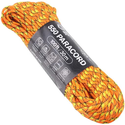 Шнур Paracord 550 Atwoodrope 100ft (Atomic)