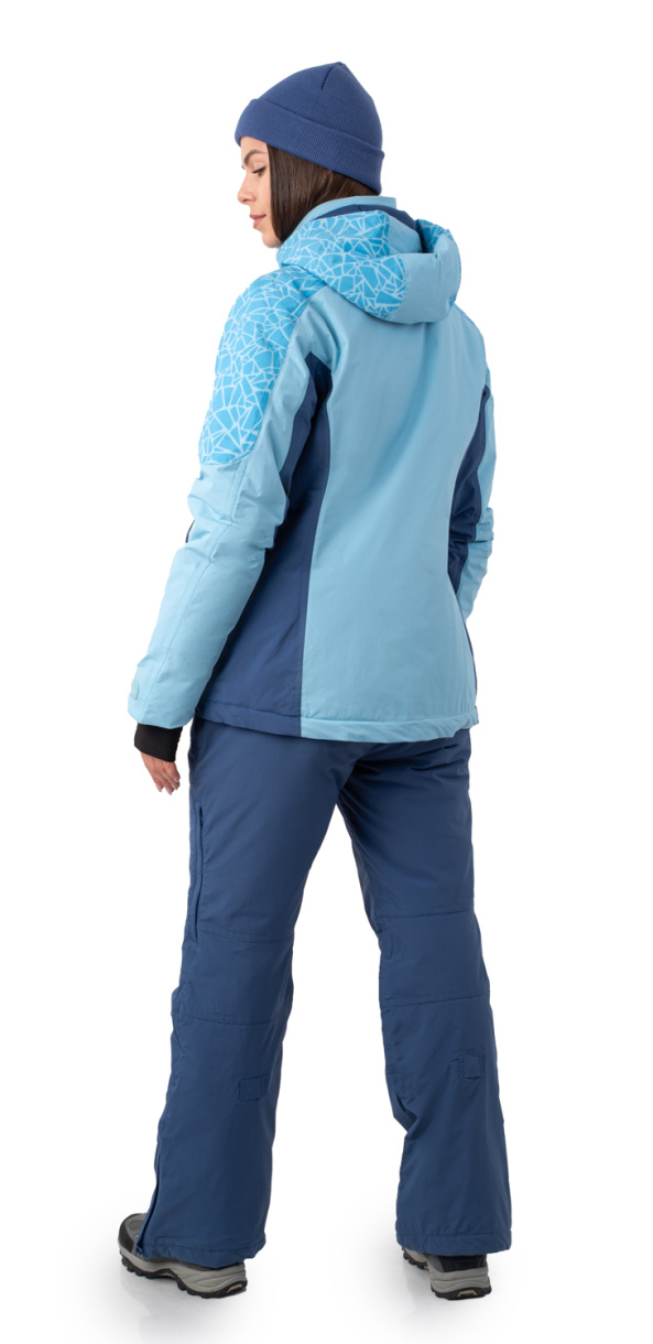 Костюм женский Вега -15 (таслан, голубой) I (40-42/158-164) №1