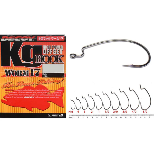 Крючок DECOY Worm 17 №5