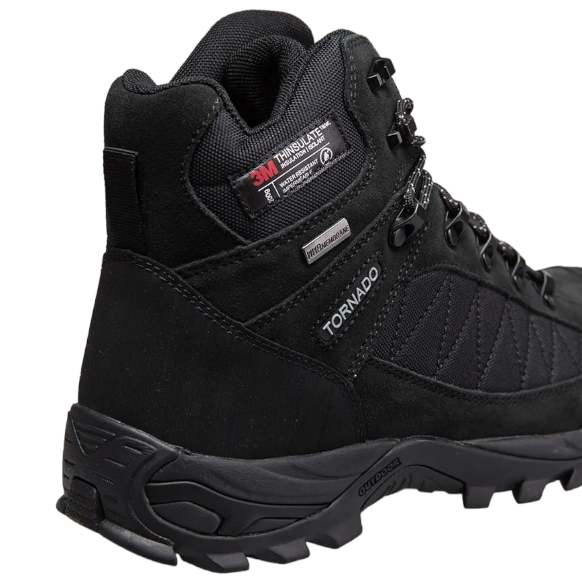 Ботинки мужские Tornado (текстиль/нат.замша) цв. черный W2280-1Z (41) №1