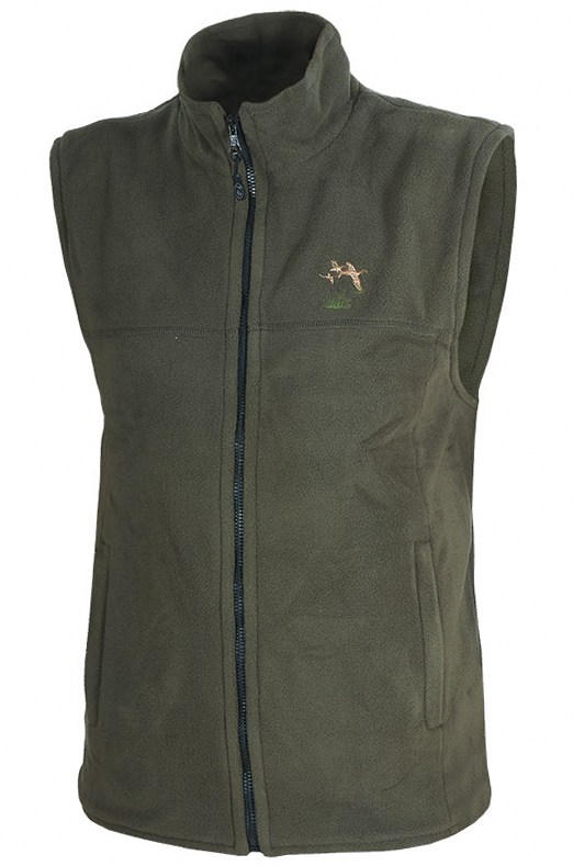 Жилет мужской флис (зеленый) (46-48) №1