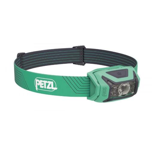 Фонарь налобный Petzl Actik зеленый