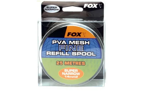 Сетка ПВА Super Narrow 25м/14мм Refill Spool Fine Mesh 