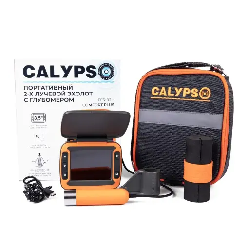 Эхолот Calypso 2-х лучевой с глубиномером TM FFS-02 Comfort Plus