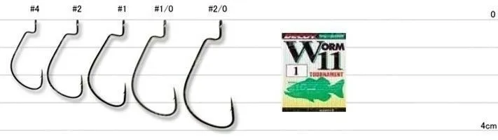 Крючок DECOY Worm 11 №1