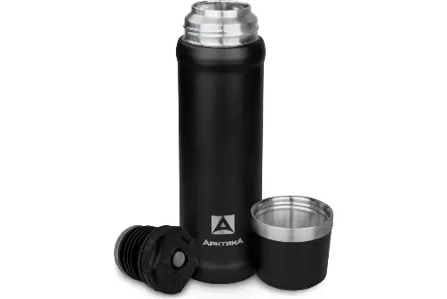 Термос с узким горлом, 111-600, черный №1