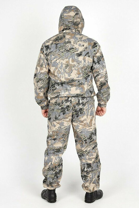 Костюм мужской летний Комбат серый лабиринт (сетка) (48-50/170-176) №2