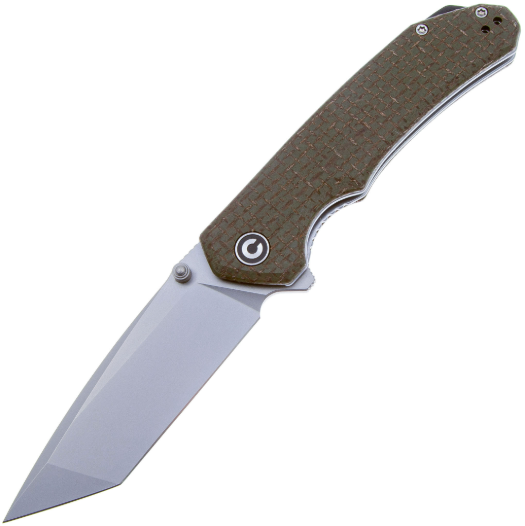 Нож склад. CIVIVI Brazen Tanto сталь D2, рукоять Green Coarse Micarta