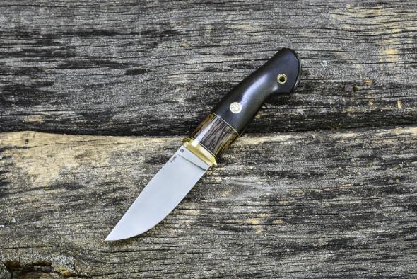 Нож Охотник Х12МФ Граб/Пальма